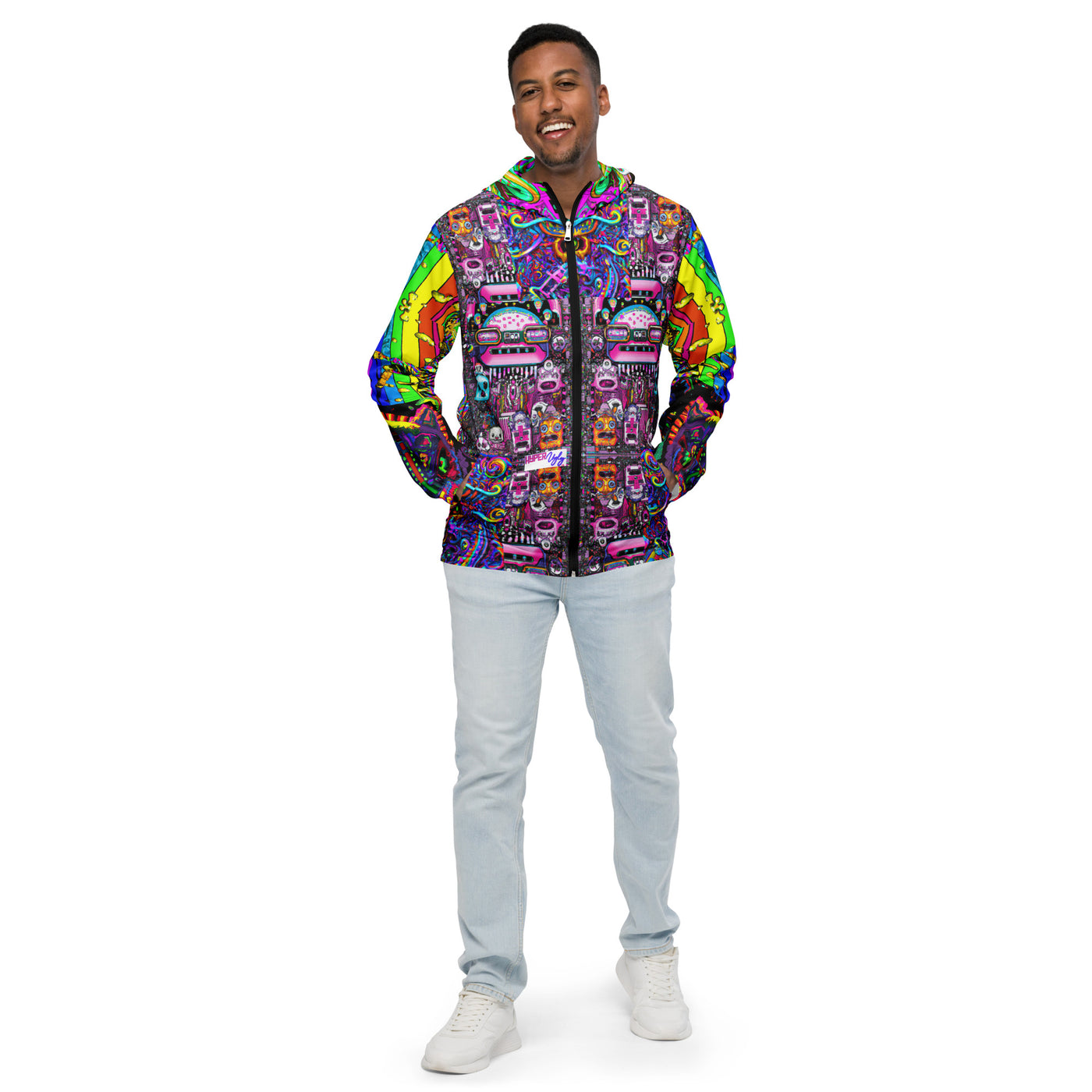 Men’s windbreaker - Curious Salvador