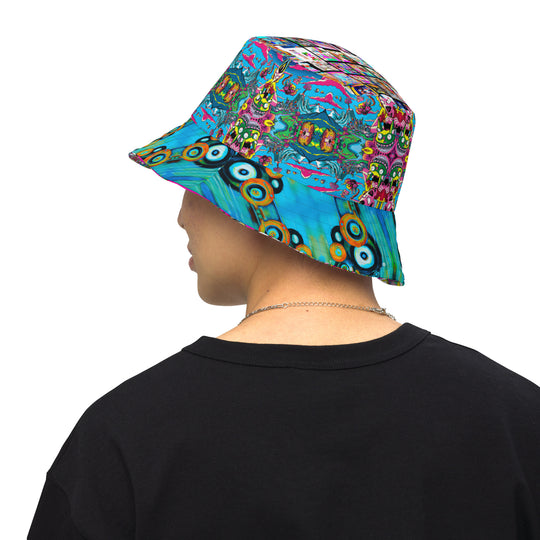 Bucket hat - Squidy Jacks/Dragon Gato variation