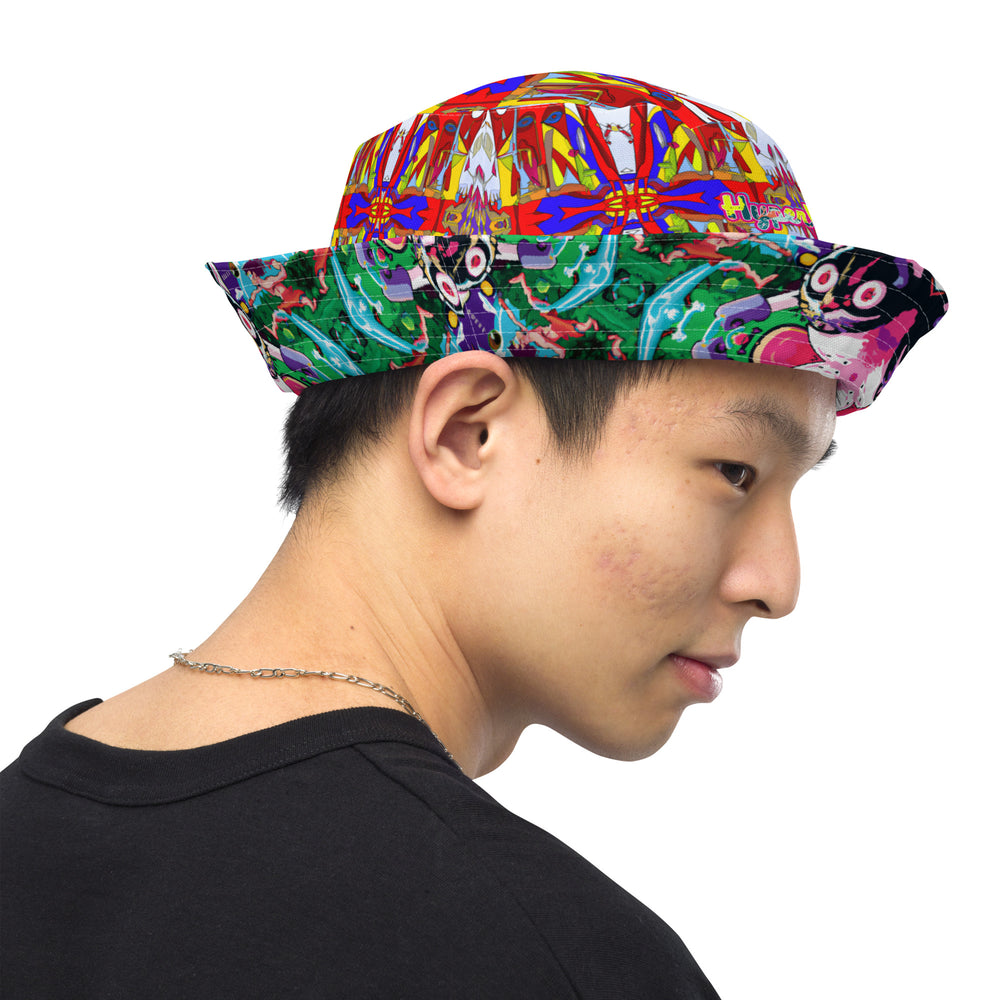 Bucket hat - Hello, Dragon Gato variation