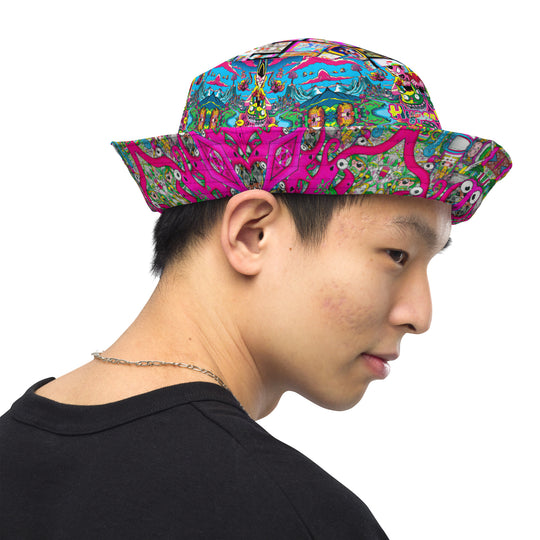 Bucket hat - Squidy Jacks/Dragon Gato variation