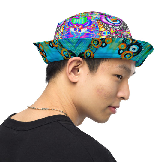 Bucket hat - Squidy Jacks/Dragon Gato variation