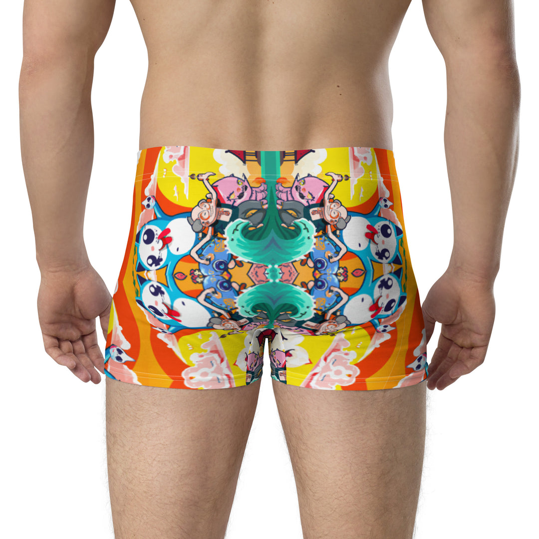 Men's Boxer Briefs - Hello, Gato + Isle of Pups