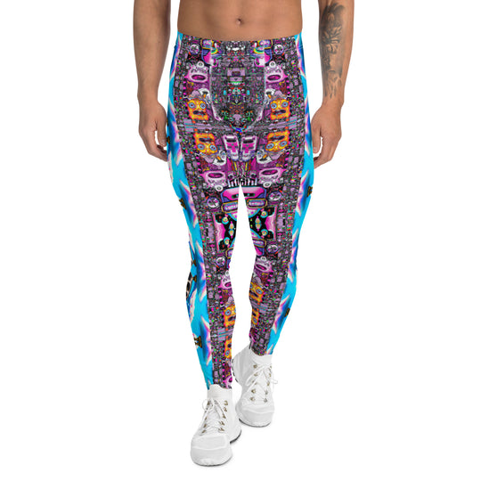 Men's Leggings - Curious Miss Frank