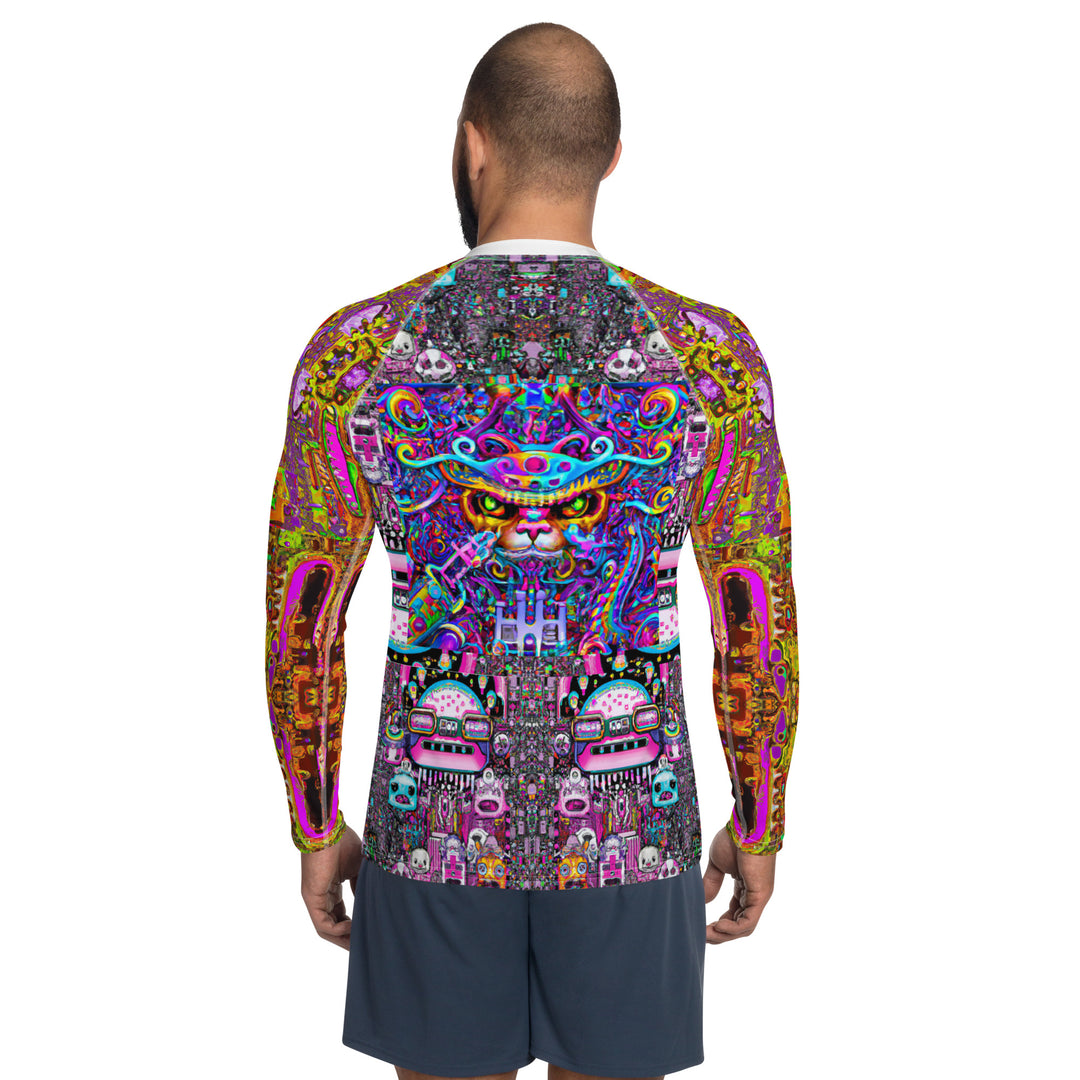 Men's Rash Guard - Curious Boogie Person