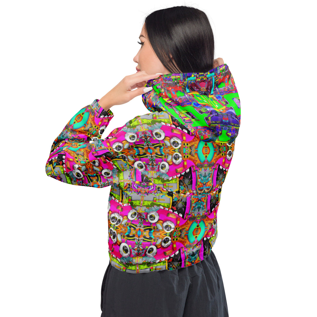 Women’s cropped windbreaker - Chomp5