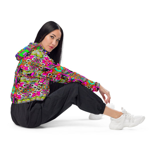 Women’s cropped windbreaker - Chomp5