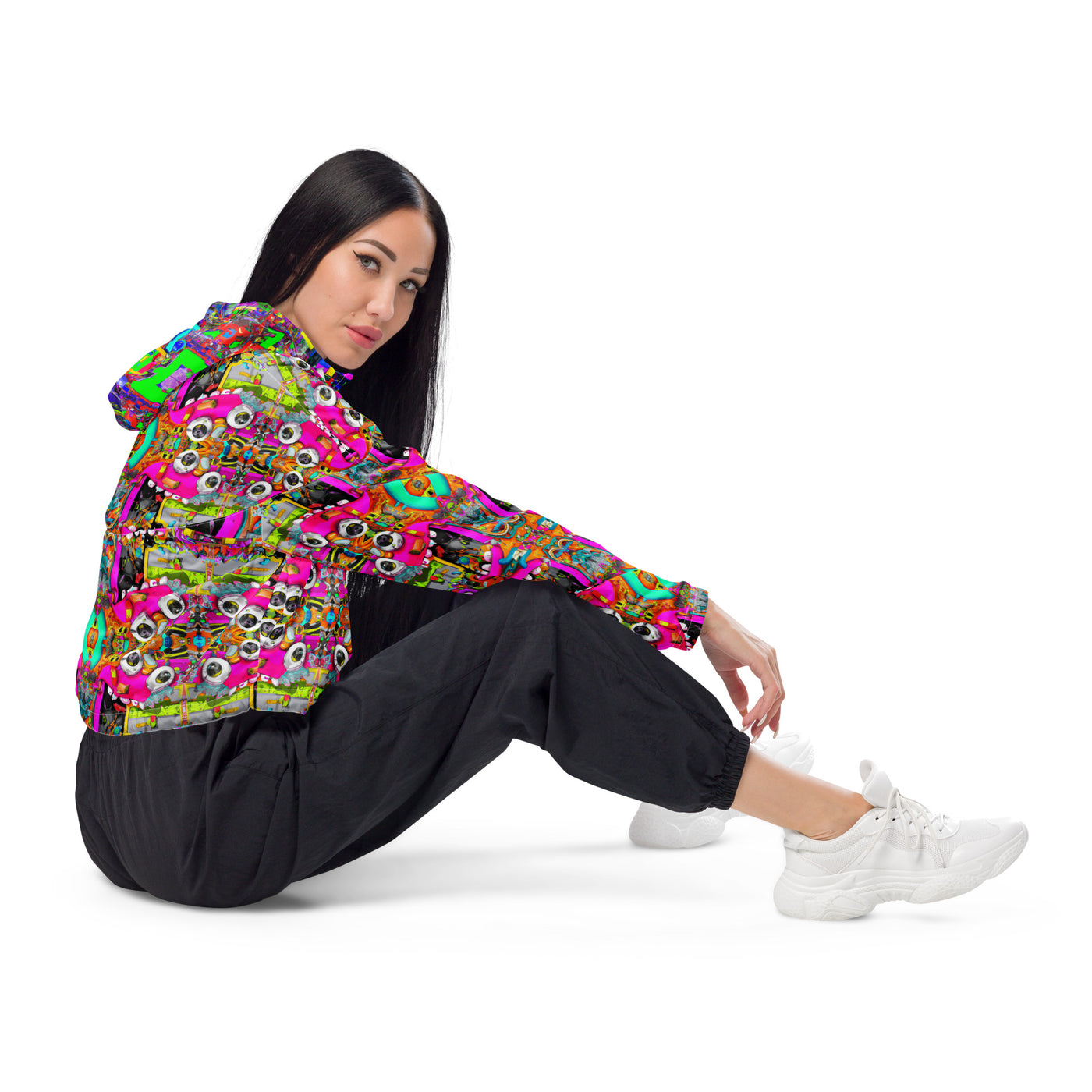 Women’s cropped windbreaker - Chomp5