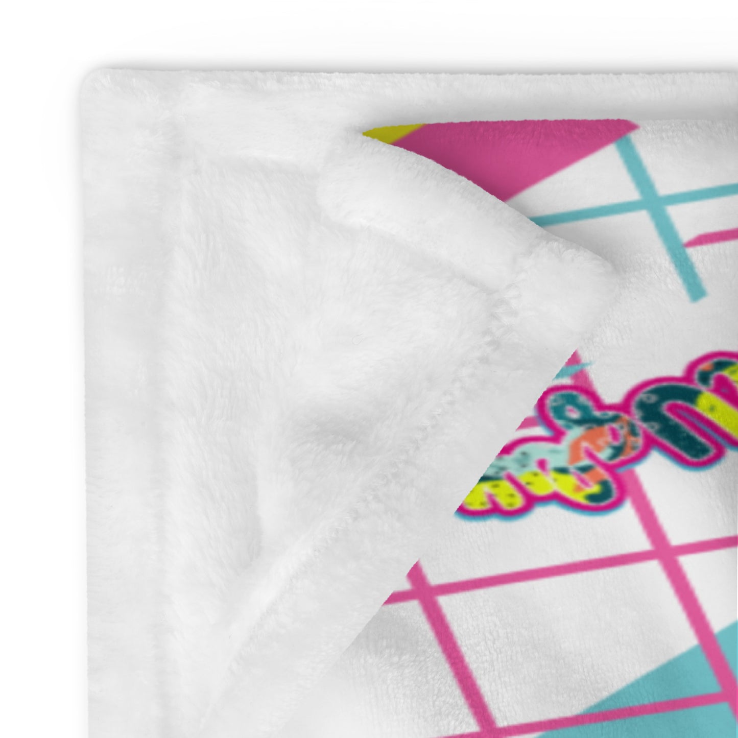 Silky Throw Blanket - Logo